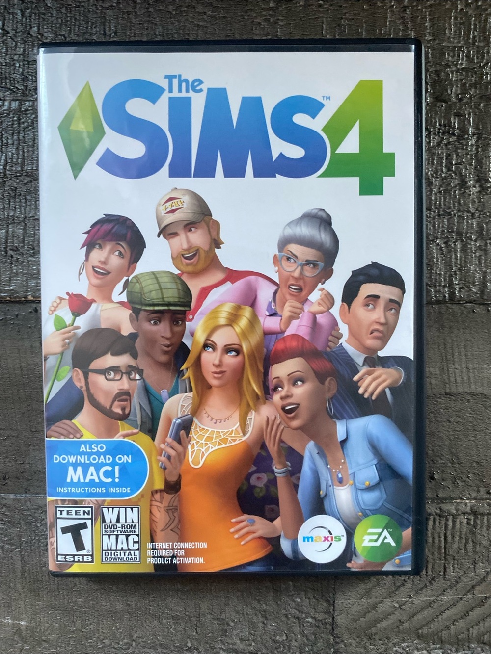 The Sims 4 - PC/MAC DVD-ROM With Manual 2 Discs EA Games - Teen Rated